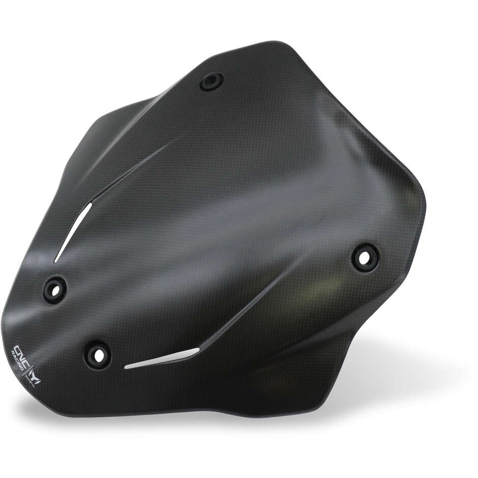 Pare-brise sport en carbone Ducati Multistrada V4 CNC Racing brillant
