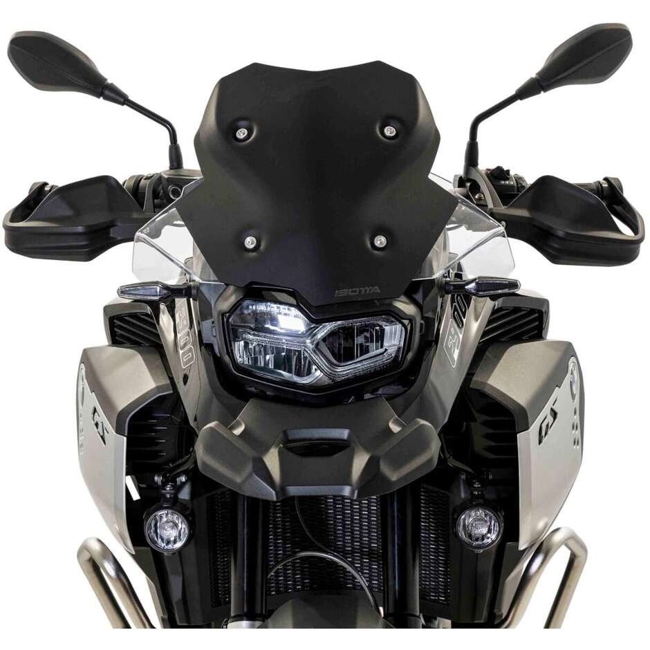 Pare-brise sport Isotta pour BMW F900 GS Adventure (2024) noir mat
