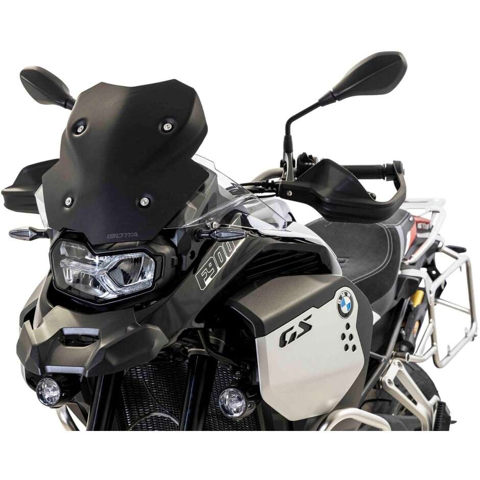 Pare-brise sport Isotta pour BMW F900 GS Adventure (2024) noir mat