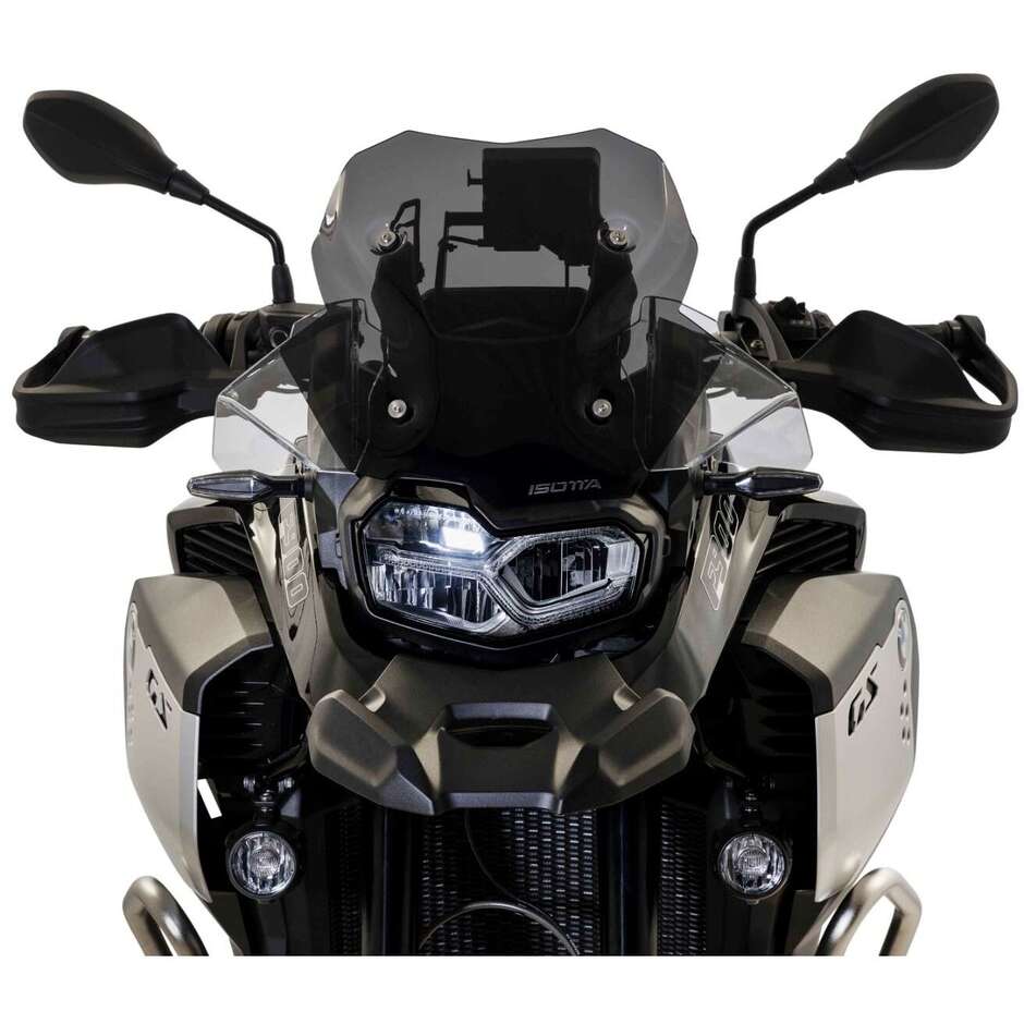 Pare-brise sport Isotta pour BMW F900 GS Adventure à partir de 2024, fumé foncé