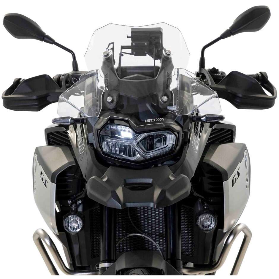 Pare-brise sport Isotta pour BMW F900 GS Adventure à partir de 2024, transparent