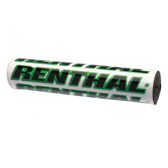 Pare-chocs Renthal Bar Pads SX Blanc / Vert