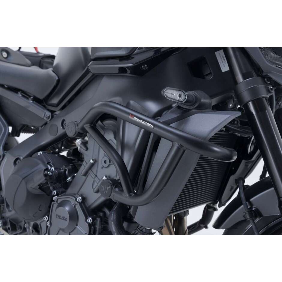 Pare-moteur noir SW-MOTECH SBL.06.036.10000/B pour YAMAHA MT-09 (23-25)