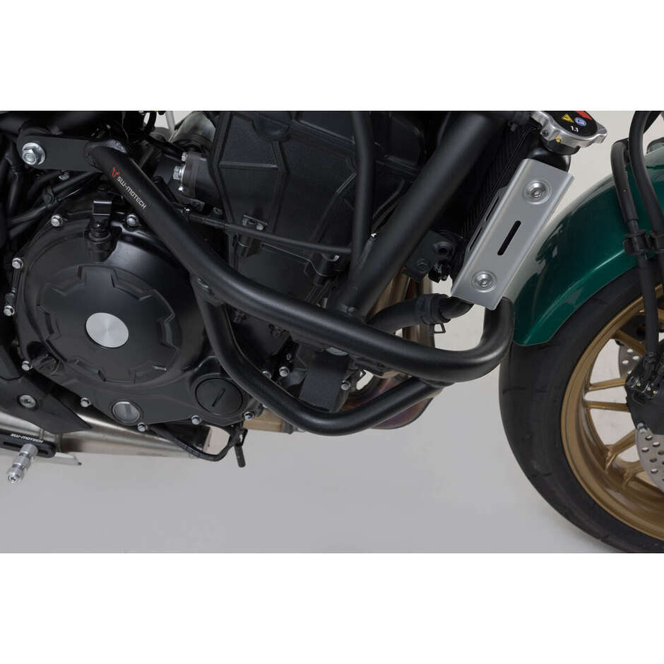 Pare-moteur noir Sw-Motech SBL.08.866.10000/B pour Kawasaki Z650 (16-) / Z650RS (21-)