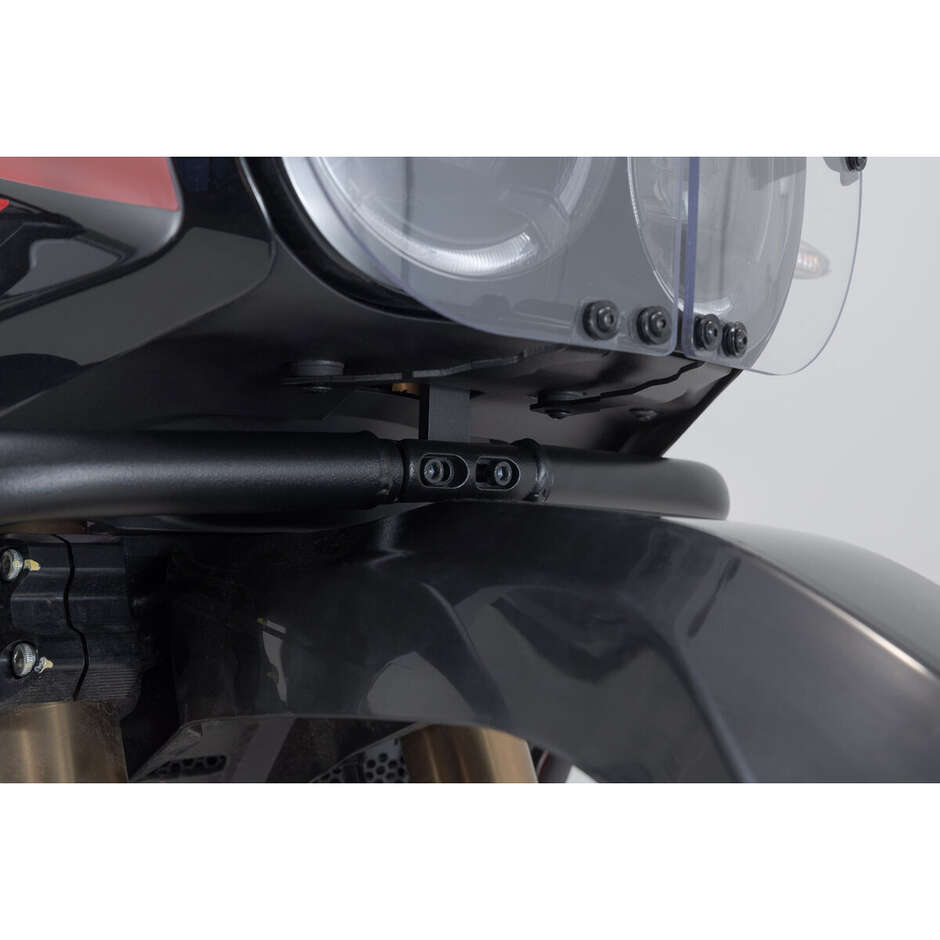 Pare-moteur noir Sw-Motech SBL.22.995.10003/B pour Ducati DesertX (22-25) et DesertX Rally (23-25)