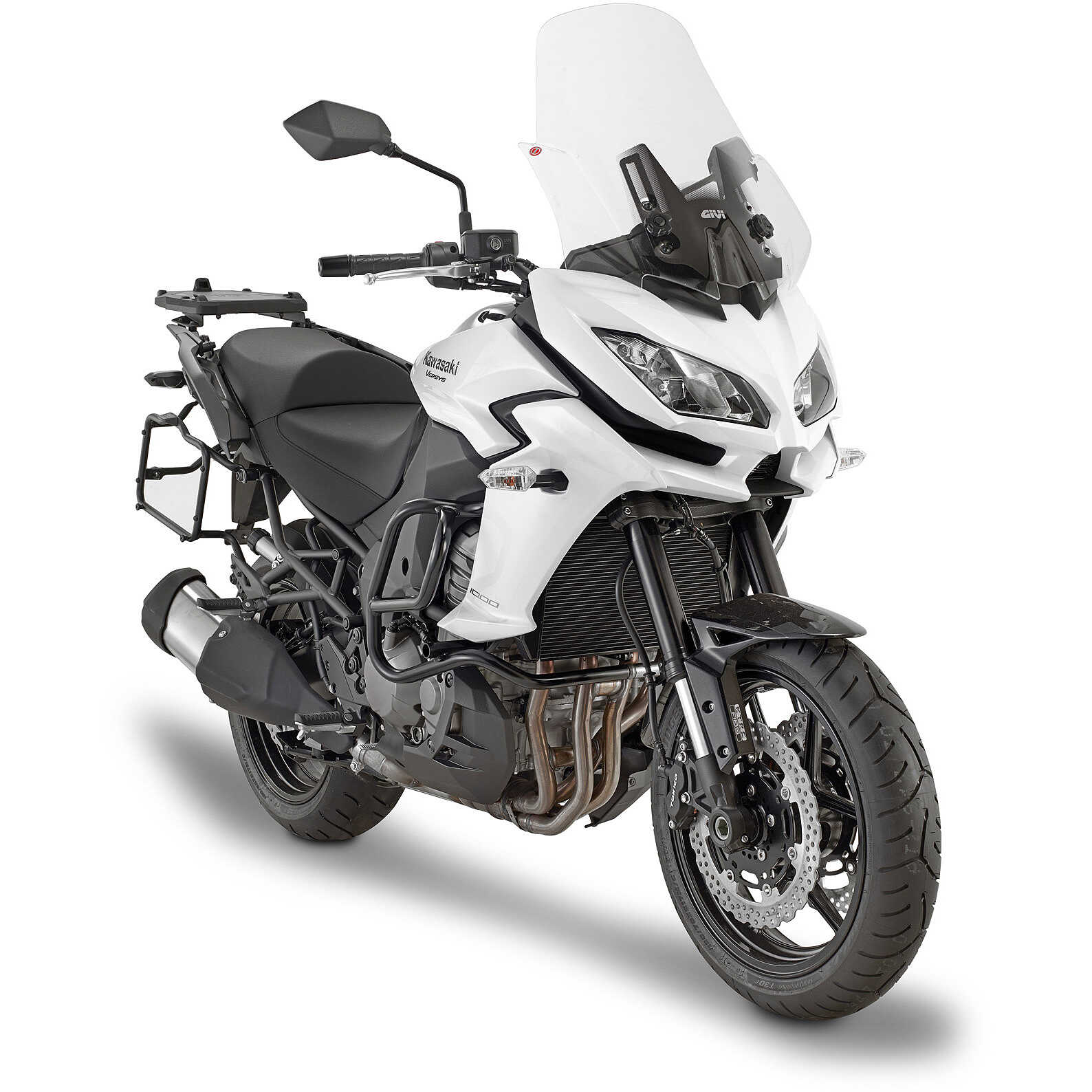 Protections De Carter GIVI TN4113 Pour Kawasaki Versys 1000 2015-2016 - Noires, Neuves, Garantie 2 Ans