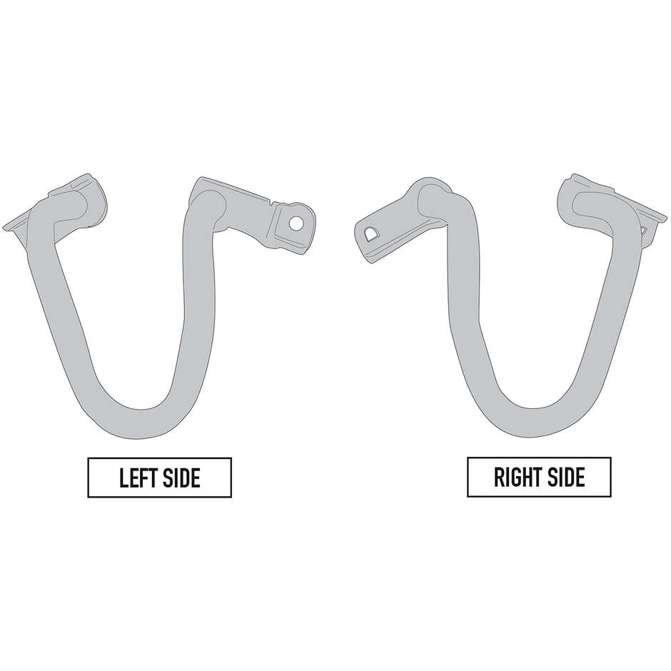 Pare moteur tubulaire noir Curseur intégré Givi TN1192 Pour HONDA NC750X (21 > 24)