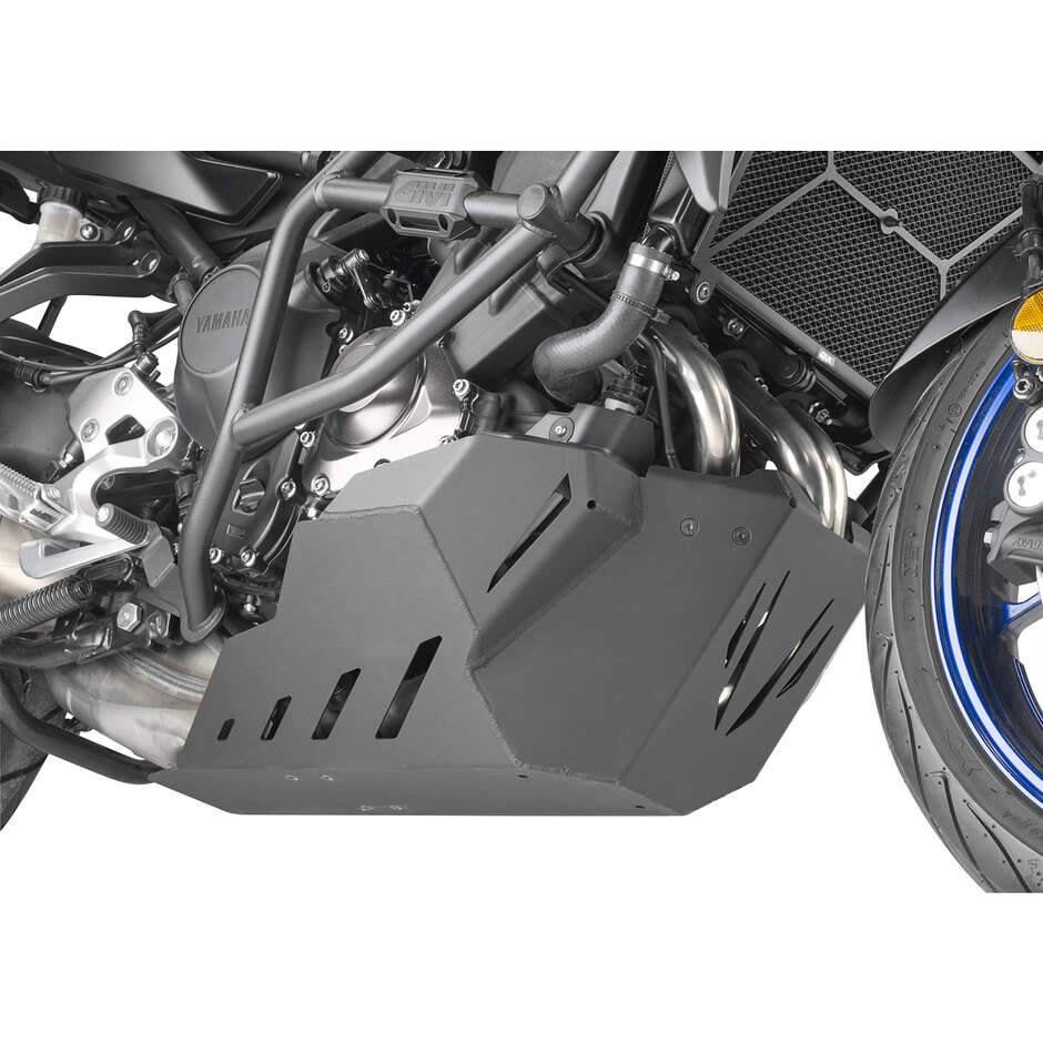 Pare moteur tubulaire noir Curseur intégré Givi TN2139 Pour YAMAHA Tracer 900 / Tracer 900 GT (18 > 20)