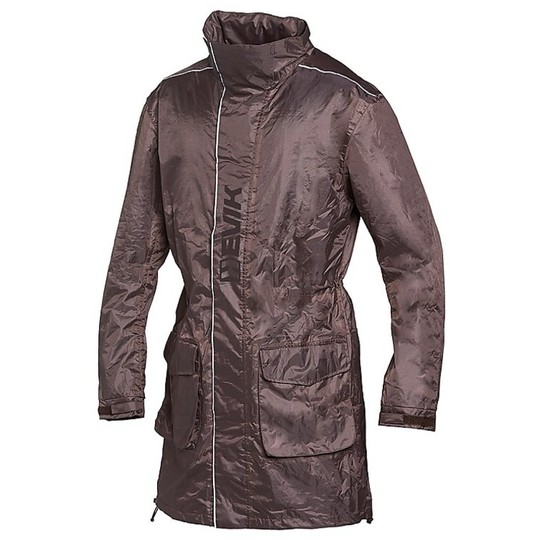 Parka Raincoat Waterproof Windproof Moto Hevik HRj105BR brown