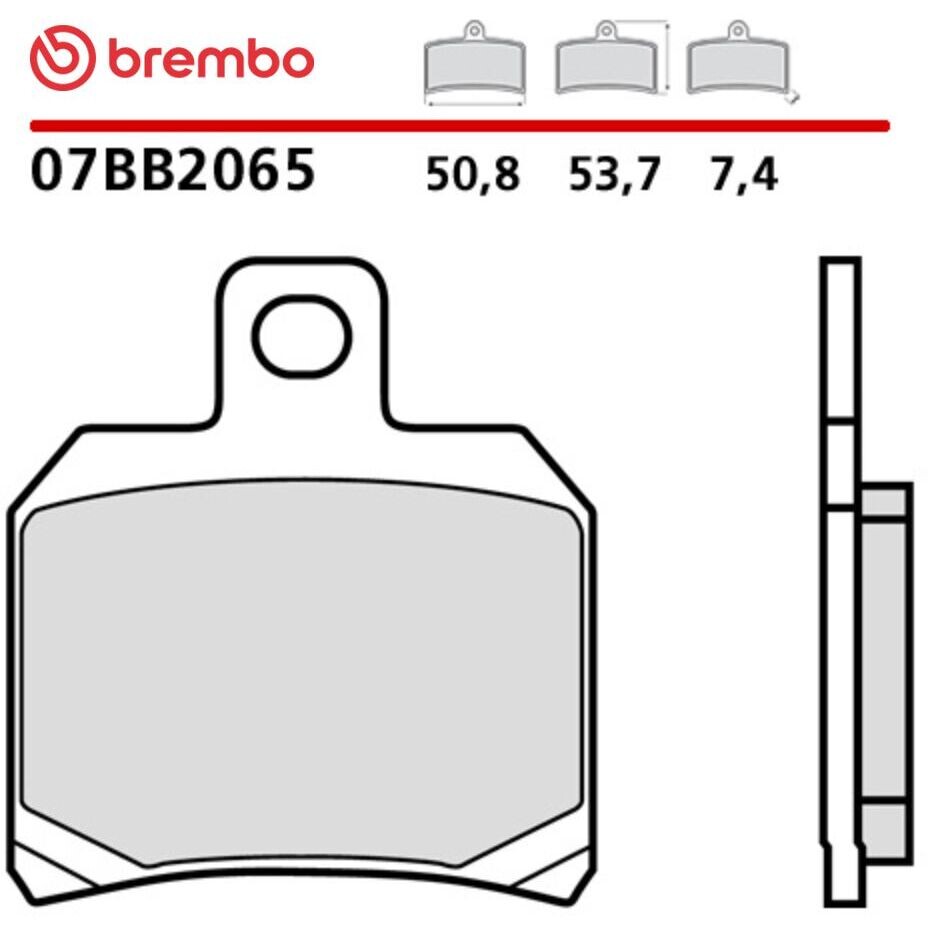 Pastiglie Freno Moto Originali Genuine Brembo GENUINE 07BB2065