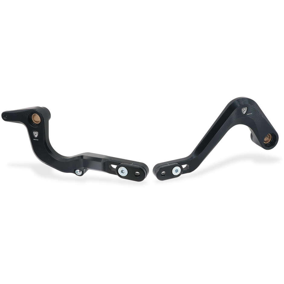 PEC04 Ducati Diavel V4 CNC Racing Black Rear Brake Gear Lever Kit
