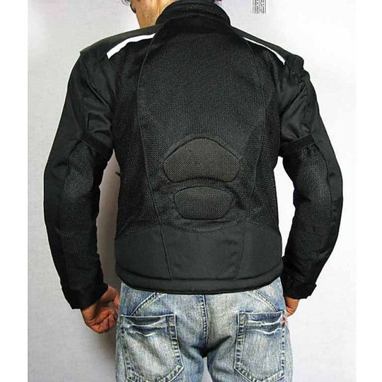 Perforated Moto Jacket Summer With Sheild Protection