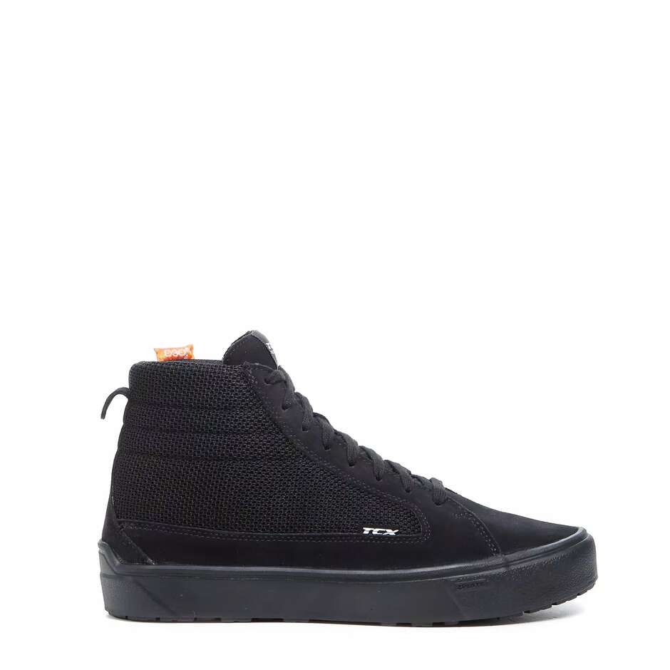 Perforated Sport Motorcycle Sneakers Tcx 9418 STREET 3 AIR Black