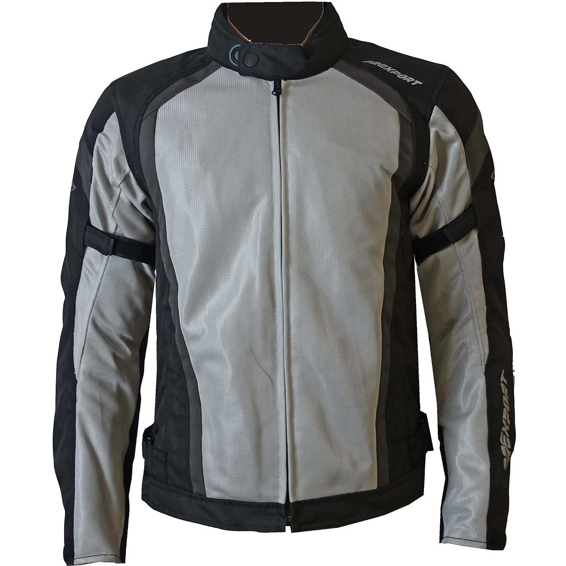Perforated Summer Motorcycle Jacket Prexport Desert WP Black Gray For Sale  Online - Outletmoto.eu