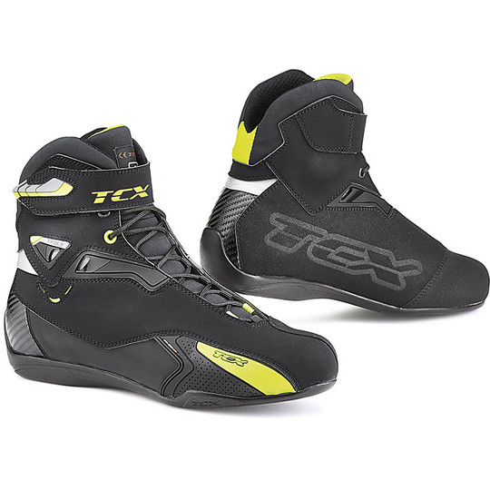 Performance Motorcycle Boots TCX Rush Waterproof Black