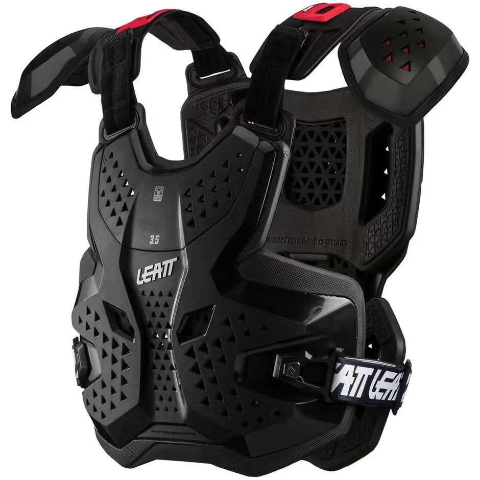 Pettorina Moto Cross Enduro Leatt 3.5 PRO Nero