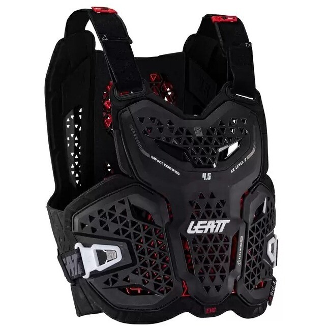 Pettorina Moto Cross CHEST PROTECTOR 4.5 EVO Nero taglia 2XL