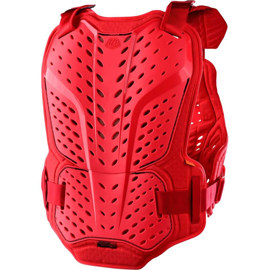 Pettorina Moto Troy Lee Design ROCKFIGHT CHEST PROTECTOR Rosso