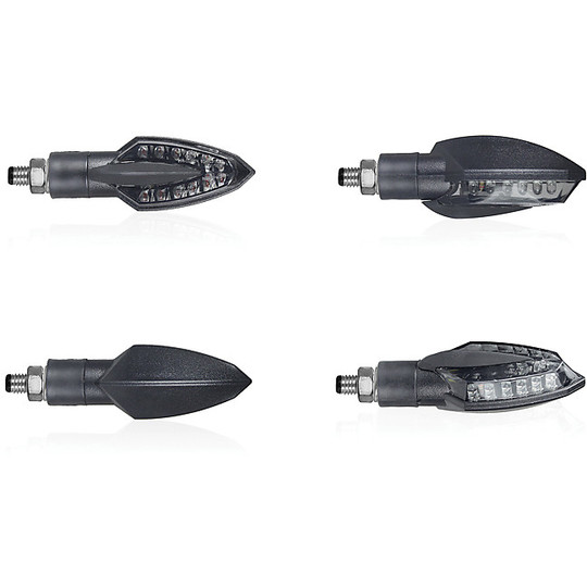 Pfeile Moto Chaft Segel Led Approved Black Transparenter Reflex Reflektor