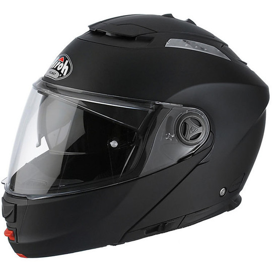 Phantom Modular Motorcycle Helmet Airoh Color Double Double Visor approval Matte Black New 2014
