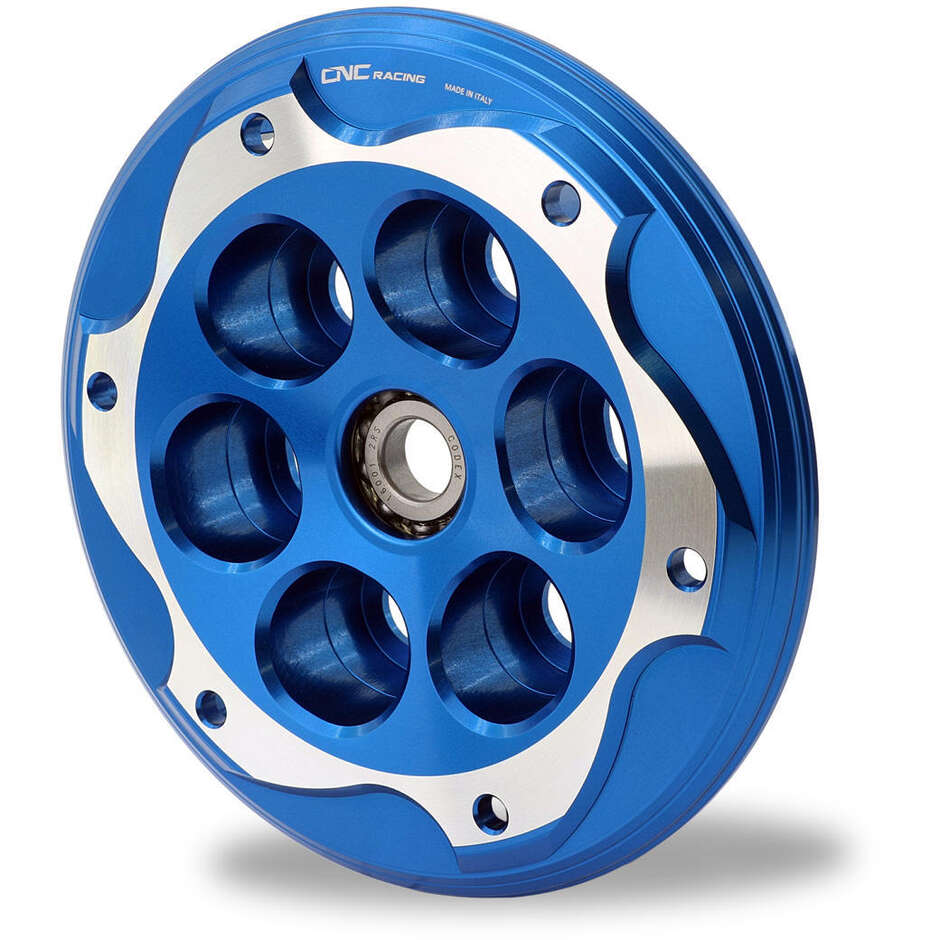 Piattello spingidisco BMW - Bicolor CNC Racing SP800 Blu Argento
