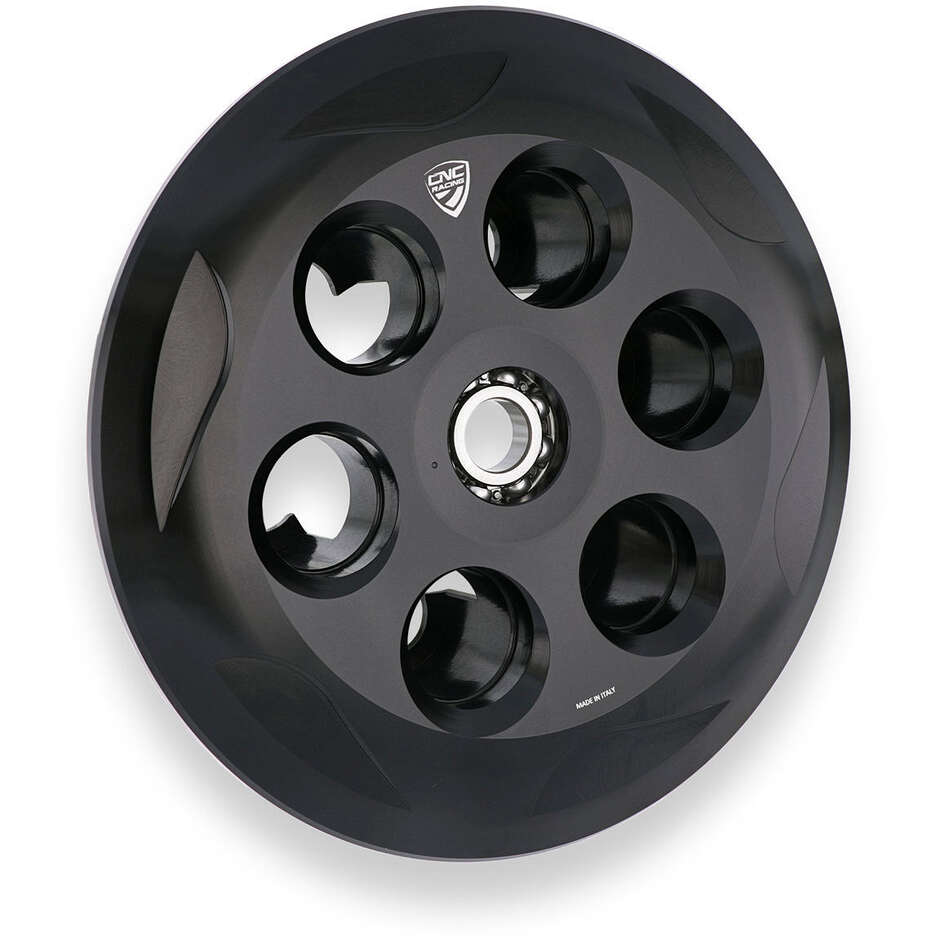 Piattello spingidisco frizione MV Agusta con cuscinetto CNC Racing SP302 Nero