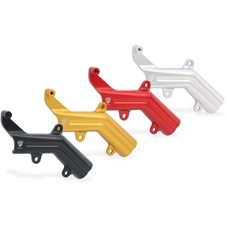 Pipe Cover with Rear Brake Reservoir Support IFC02 Ducati CNC Racing Gold