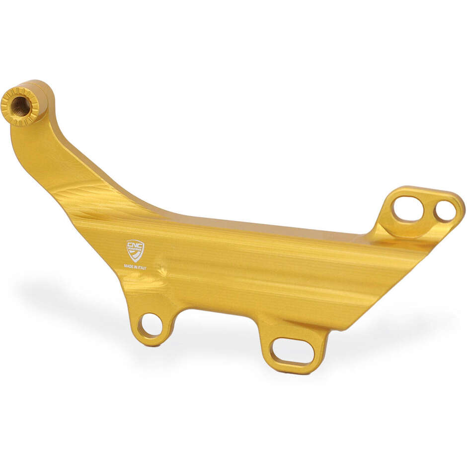 Pipe Cover with Rear Brake Reservoir Support IFC03 Ducati CNC Racing Gold