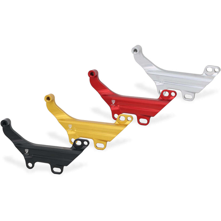 Pipe Cover with Rear Brake Reservoir Support IFC03 Ducati CNC Racing Gold