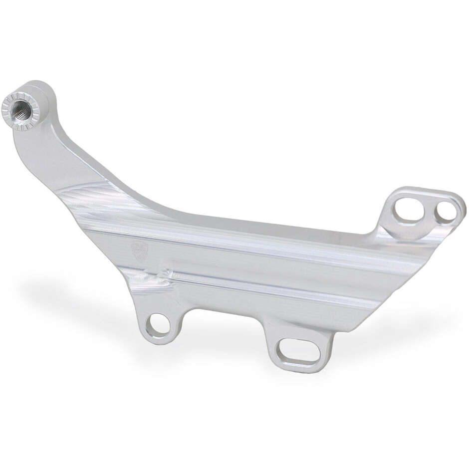 Pipe Cover with Rear Brake Reservoir Support IFC03 Ducati CNC Racing Silver
