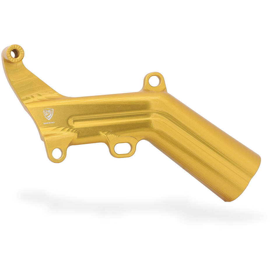 Pipe Cover with Rear Brake Reservoir Support IFC04 Ducati CNC Racing Gold