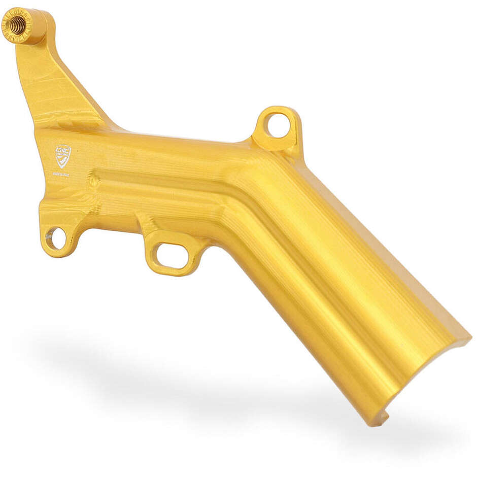 Pipe Cover with Rear Brake Reservoir Support IFC04 Ducati CNC Racing Gold