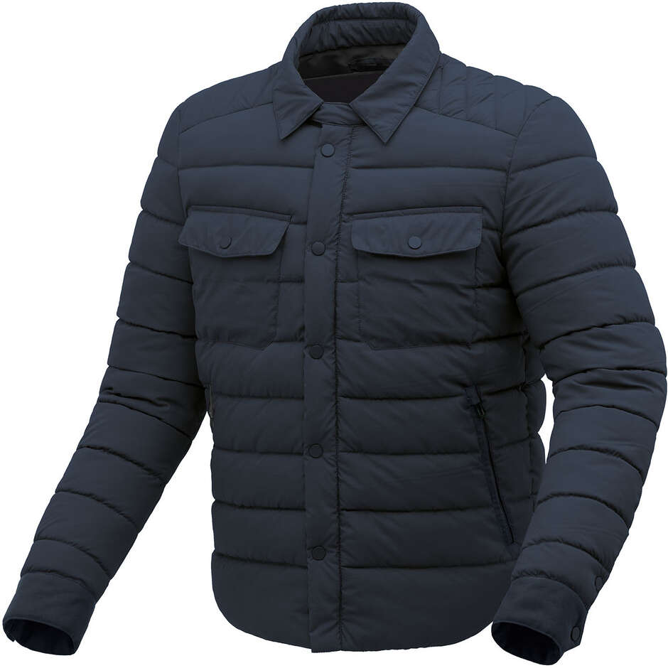 Piumino Moto 8274mf520 MARK Blu Scuro taglia L