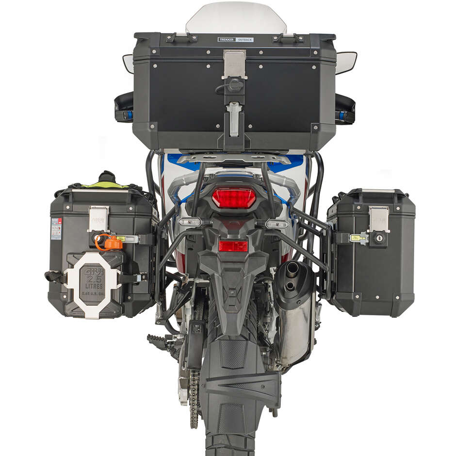PL ONE-FIT Seitenkofferhalter für MONOKEY CAM-SIDE Koffer Givi PLO1178CAM Für HONDA CRF1100L Africa Twin (20 > 24); CRF1100L Africa Twin Adventure Sports (20 > 24)