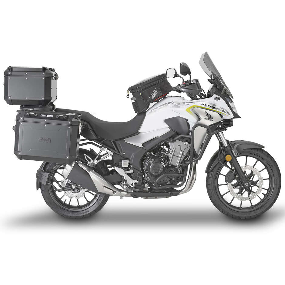 PL ONE-FIT side case holder for MONOKEY CAM-SIDE cases Givi PLO1171CAM For HONDA CB 500 X (19 > 23); NX 500 (24)