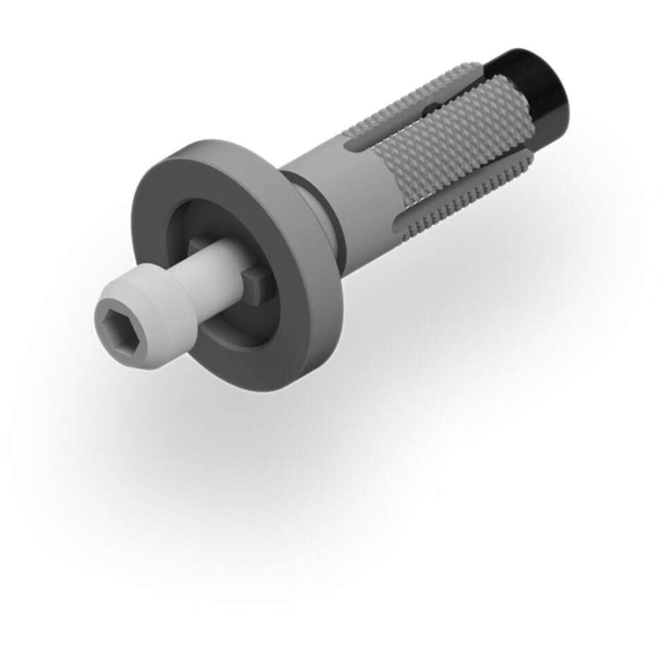 PL117B Adapter mit Verdrehsicherung zur Montage von Brems- und Kupplungshebelschutz PL117 CNC Racing Black