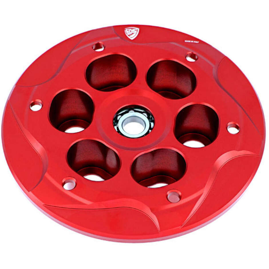 Plaque de pression d'embrayage anti-dérapante MV Agusta avec roulement CNC Racing SP301 Rouge