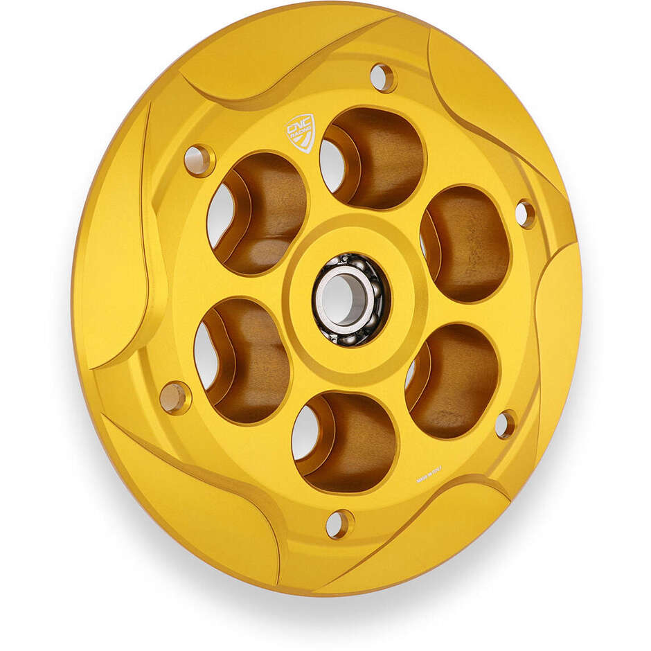 Plaque de pression d'embrayage anti-dérapante MV Agusta avec roulement CNC Racing SP303 Gold