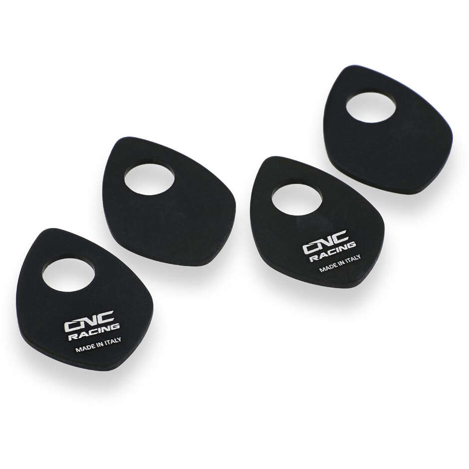 Plaques d'adaptation de clignotants noires CNC Racing IDA05