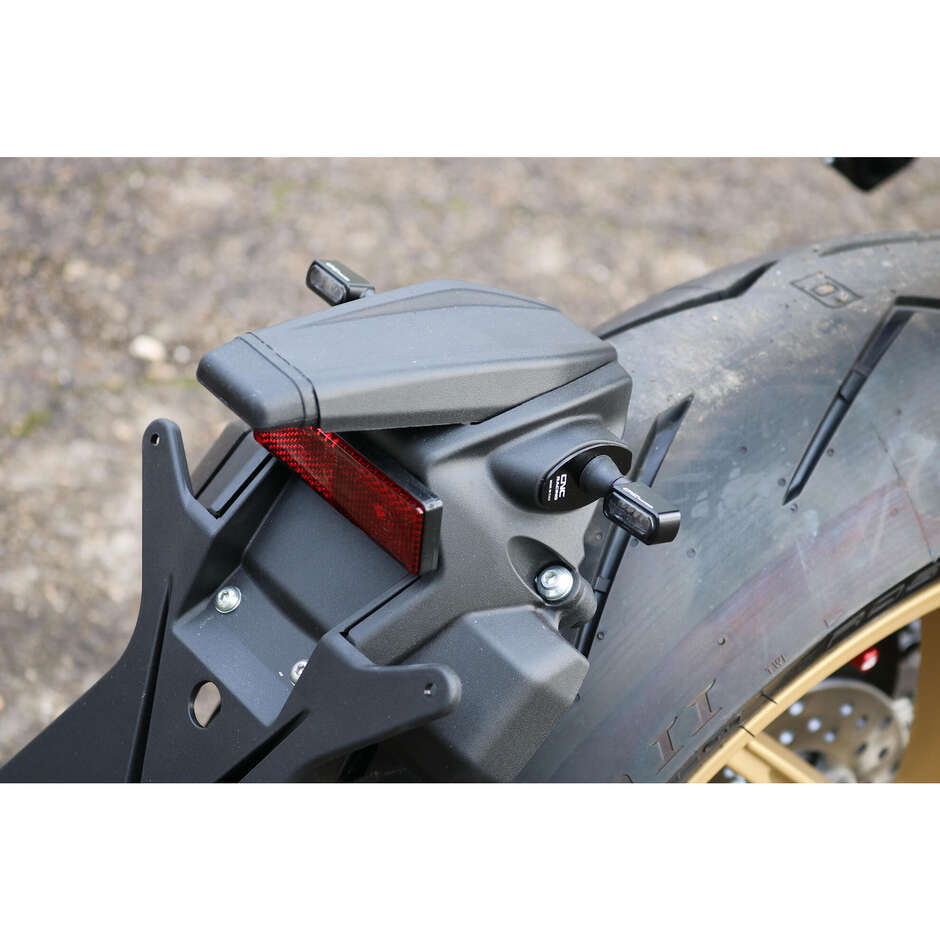 Plaques d'adaptation de clignotants noires CNC Racing IDA06