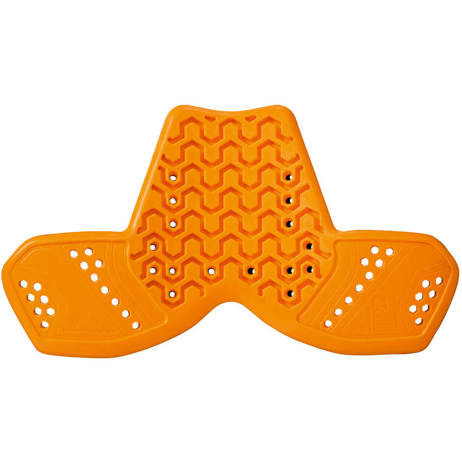 Plastron Held D3O Racing Noir Orange