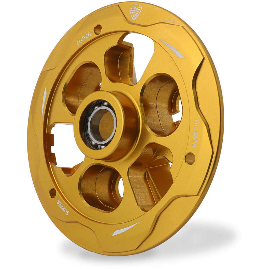 Plateau de pression d'embrayage à huile Ducati avec roulement CNC Racing SP205 Gold