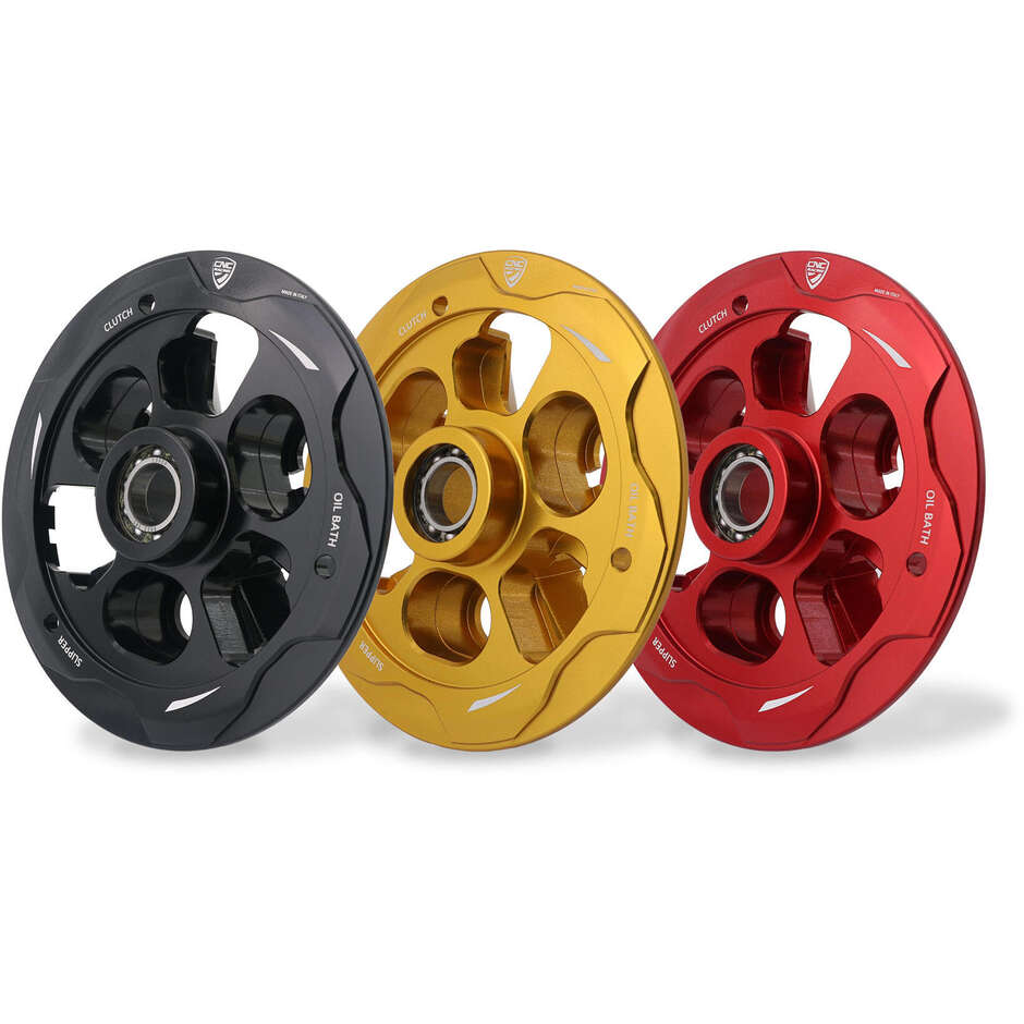 Plateau de pression d'embrayage à huile Ducati avec roulement CNC Racing SP205 Gold