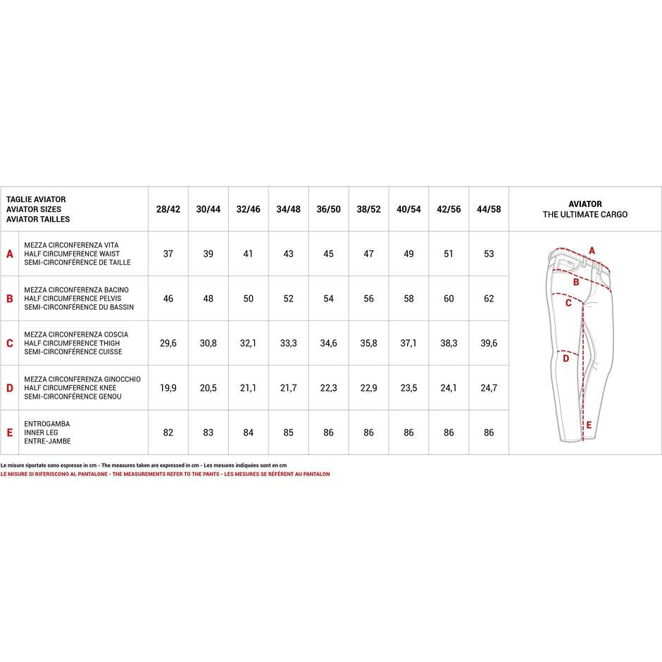 PMJ AVIATOR Schwarze Motorrad-Cargohose