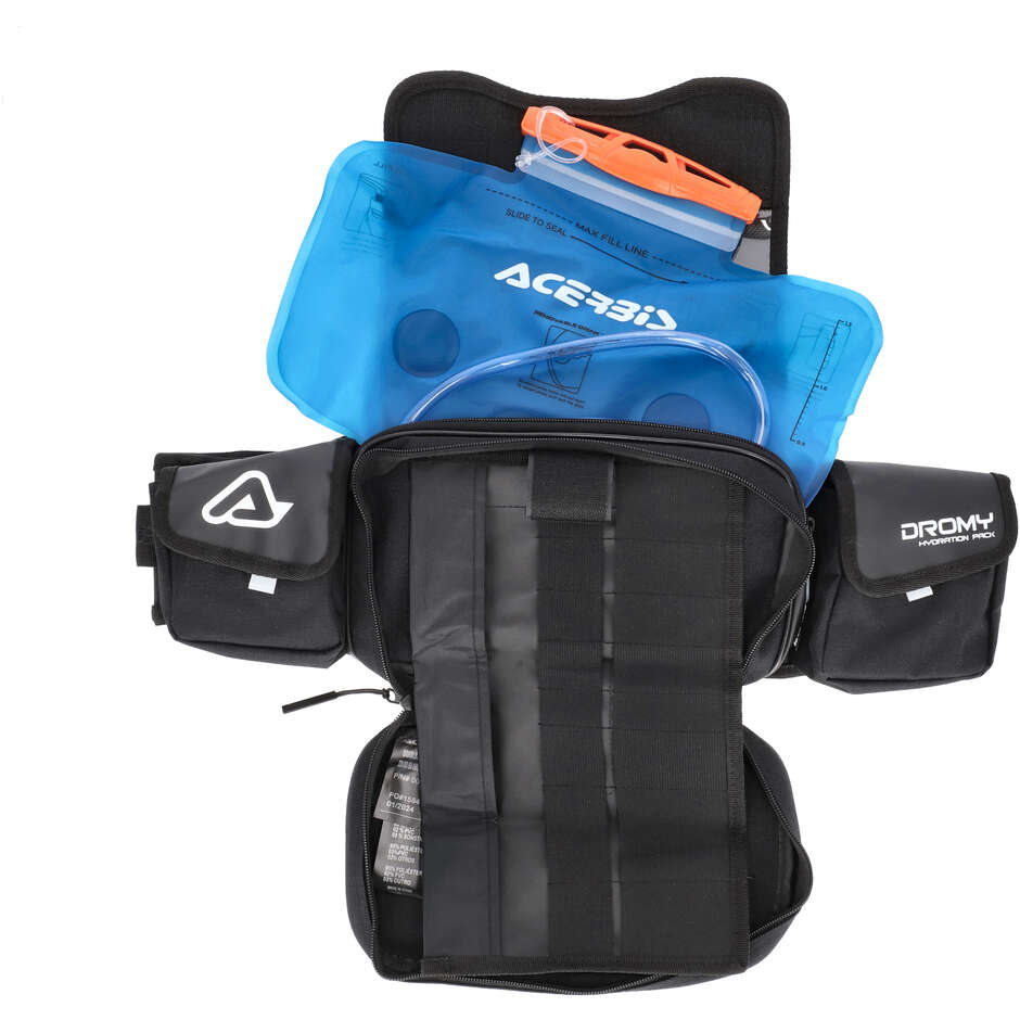 Pochette Moto Acerbis Dromy Logo Cross Enduro Noir