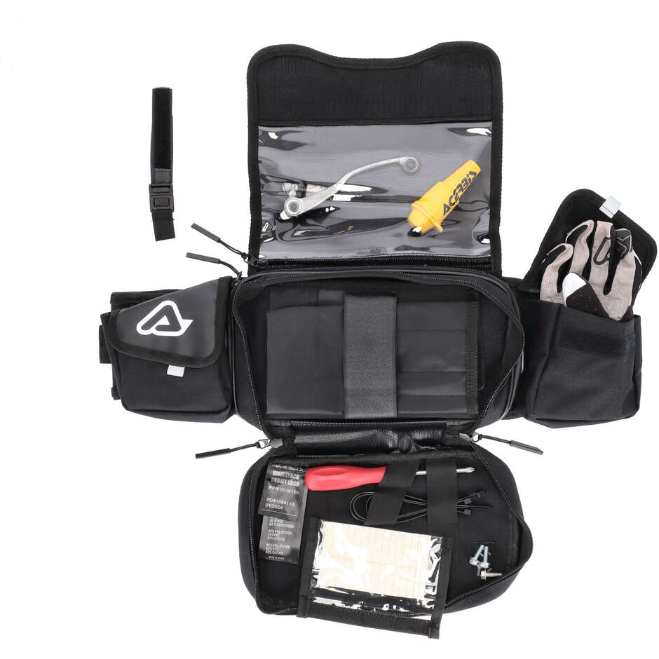 Pochette Moto Acerbis Dromy Logo Cross Enduro Noir