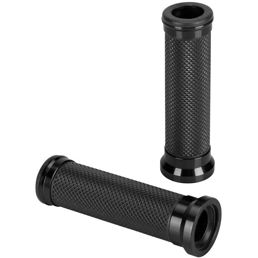 Poignées universelles pour moto Lampa Alu-Grip noires