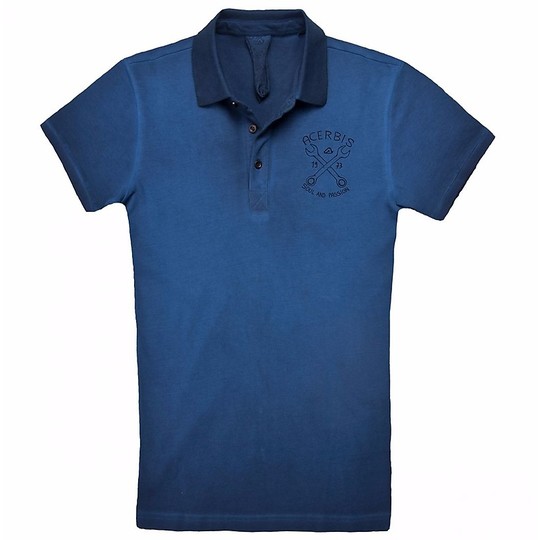 Polo Short Sleeve Acerbis Speedy Sp Club Blue