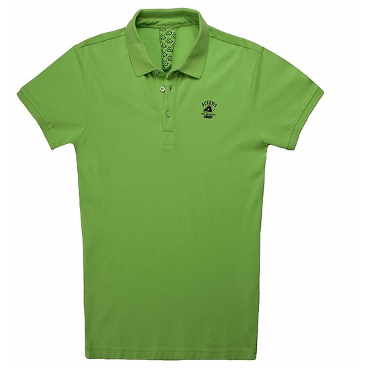 Polo Short Sleeve Acerbis Sun Sp Club Green Fluo