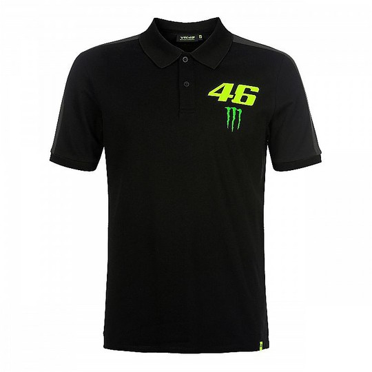 Polo Vr46 Monster Collection Dual Black